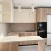 Cocina PP17 Acrílico Crema/Timber