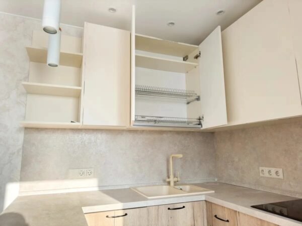 Cocina PP17 Acrílico Crema/Timber