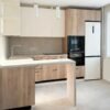 Cocina PP17 Acrílico Crema/Timber