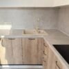 Cocina PP17 Acrílico Crema/Timber