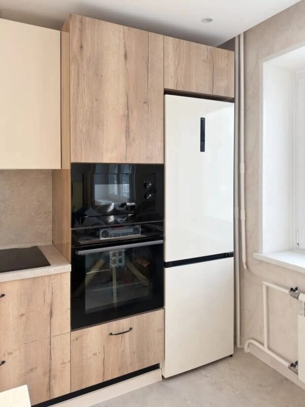 Cocina PP17 Acrílico Crema/Timber