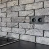 Cocina Esquinera BSH1447: Solución Moderna en Estilo Loft