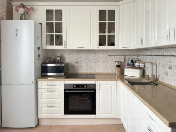 Cocina Esquinera KA1449 Alicante – Conjunto Sofisticado para un Hogar Moderno