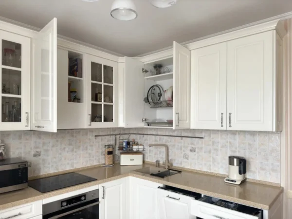 Cocina Esquinera KA1449 Alicante – Conjunto Sofisticado para un Hogar Moderno