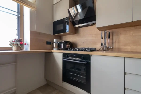 Cocina Recta PA225: Elegancia Refinada