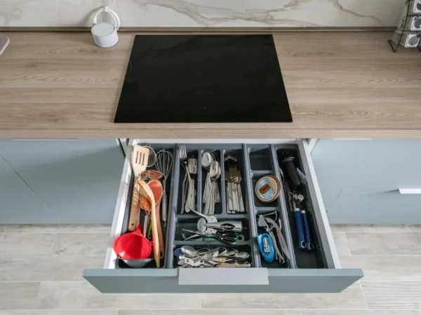 Cocina Recta BSH1388 – Un Mueble Elegante y Funcional